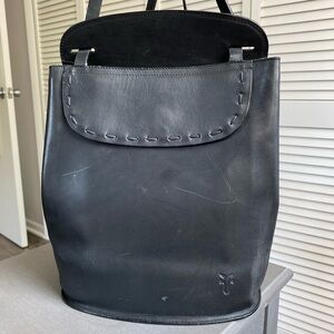 Vintage Frye Leather Backpack